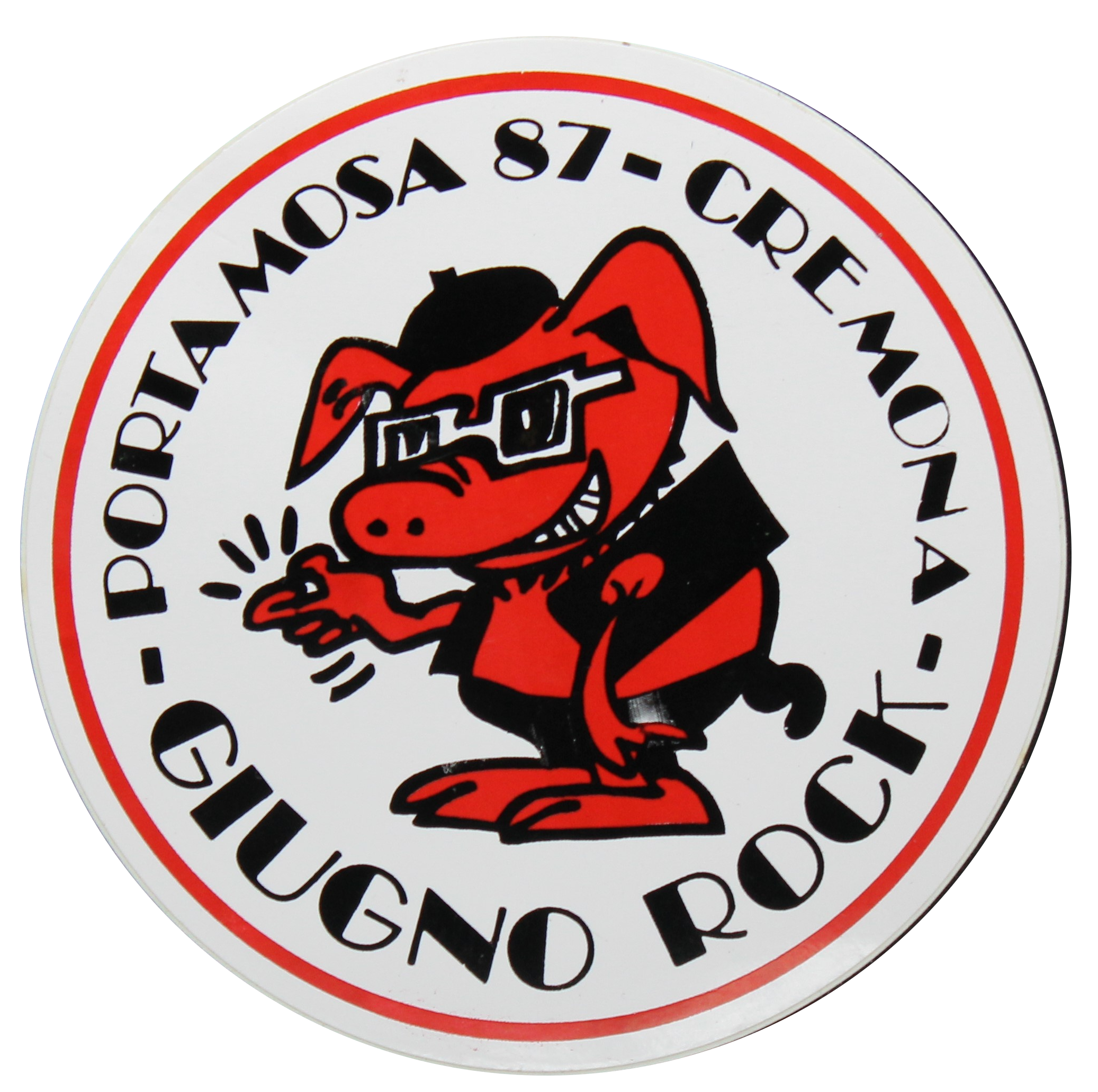 Porta Mosa 1987 - Adesivo